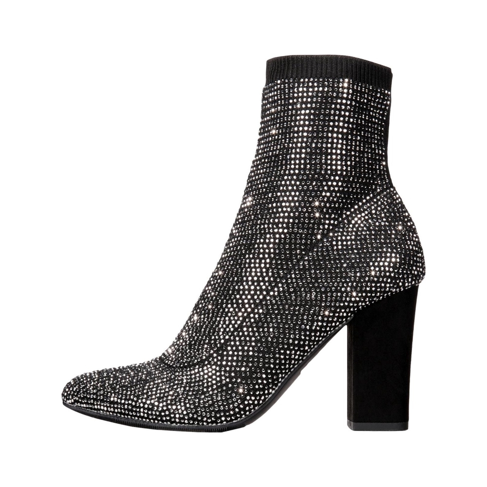 Rhinestone booties